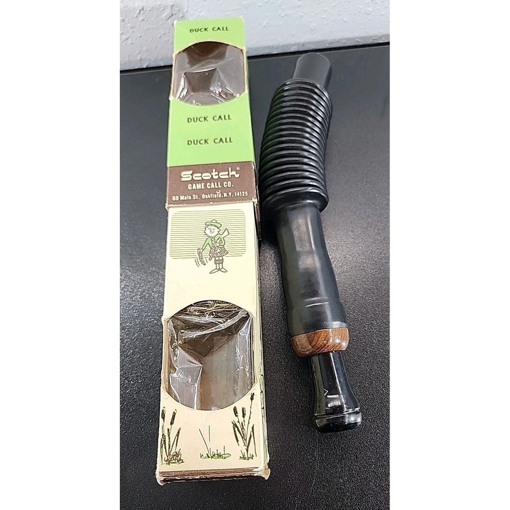 Vintage‎ SCOTT game call/duck call # 1401 with box Works Great,